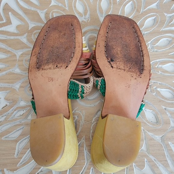 Rachel Comey TEJANI MULE - MULTI Strappy Sandal Sz 5.5 - Picture 2 of 8